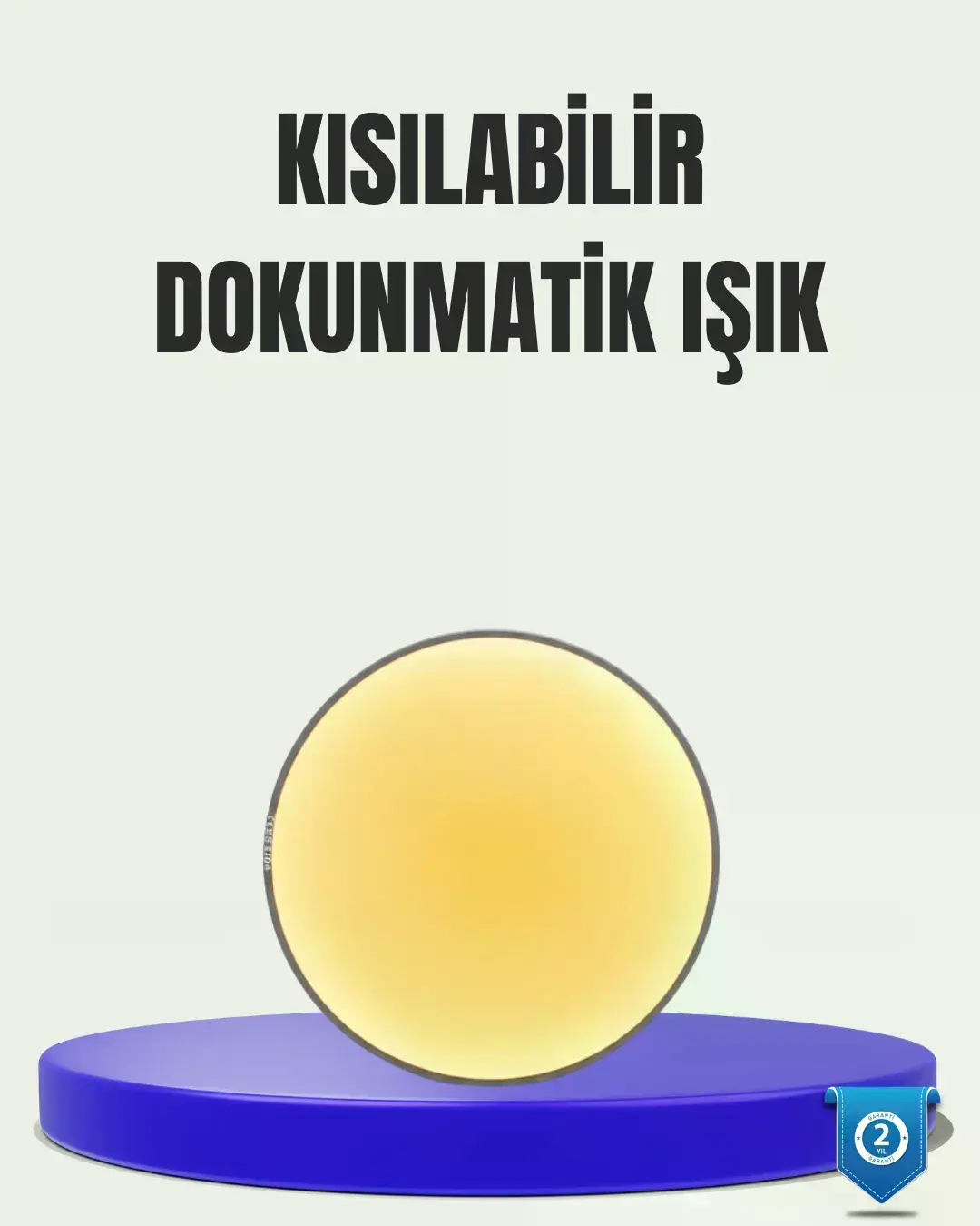 LED Hareket Sensörlü Gece Lambası Kablosuz Duvar Tipi