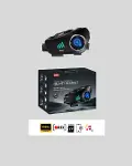 Q28 Full HD Kameralı Motosiklet Kask Kulaklığı – 45 Saat Müzik, IPX6 Su Geçirmez-2