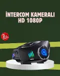 Q28 Full HD Kameralı Motosiklet Kask Kulaklığı – 45 Saat Müzik, IPX6 Su Geçirmez-1