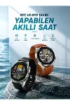 Bluetooth Bağlantılı Akıllı Saat Tüm Telefonlara Uyumlu Değiştirilebilir Kordon-1