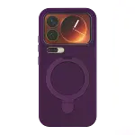 Xiao 17 Pro Max Regal Magsafe Standlı Kapak - Derin Mor-5