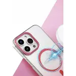 Apple İphone 16 Pro Max Glossy Magsafe Kapak - Çöl Titanyum-2