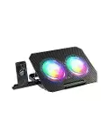 RGB Fanlı Laptop Soğutma Standı USB Girişli Notebook Yükseltici-2