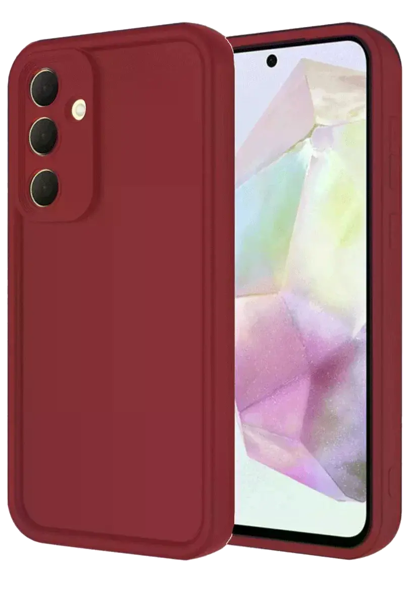 Samsung Galaxy A16 5G Kılıf Viera Silikon - Bordo