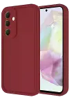 Samsung Galaxy A16 5G Kılıf Viera Silikon - Bordo-1