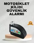 Ekonok Alarm Disk Kilidi Motosiklet Scooter Bisiklet Güvenlik-1