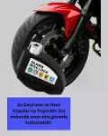 Ekonok Alarm Disk Kilidi Motosiklet Scooter Bisiklet Güvenlik-6