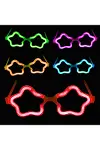 12 Adet Yıldız Glow Gözlük – Glow Partisi Ve Etkinlik İçin-1