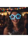 12 Adet Yıldız Glow Gözlük – Glow Partisi Ve Etkinlik İçin-4