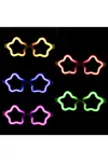 12 Adet Yıldız Glow Gözlük – Glow Partisi Ve Etkinlik İçin-6