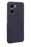 Vivo Y16 Kılıf First Silikon - Lacivert-2