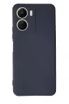 Vivo Y16 Kılıf First Silikon - Lacivert-1