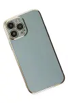 Apple iPhone 14 Pro Kılıf Volet Silikon - Açık Yeşil-5