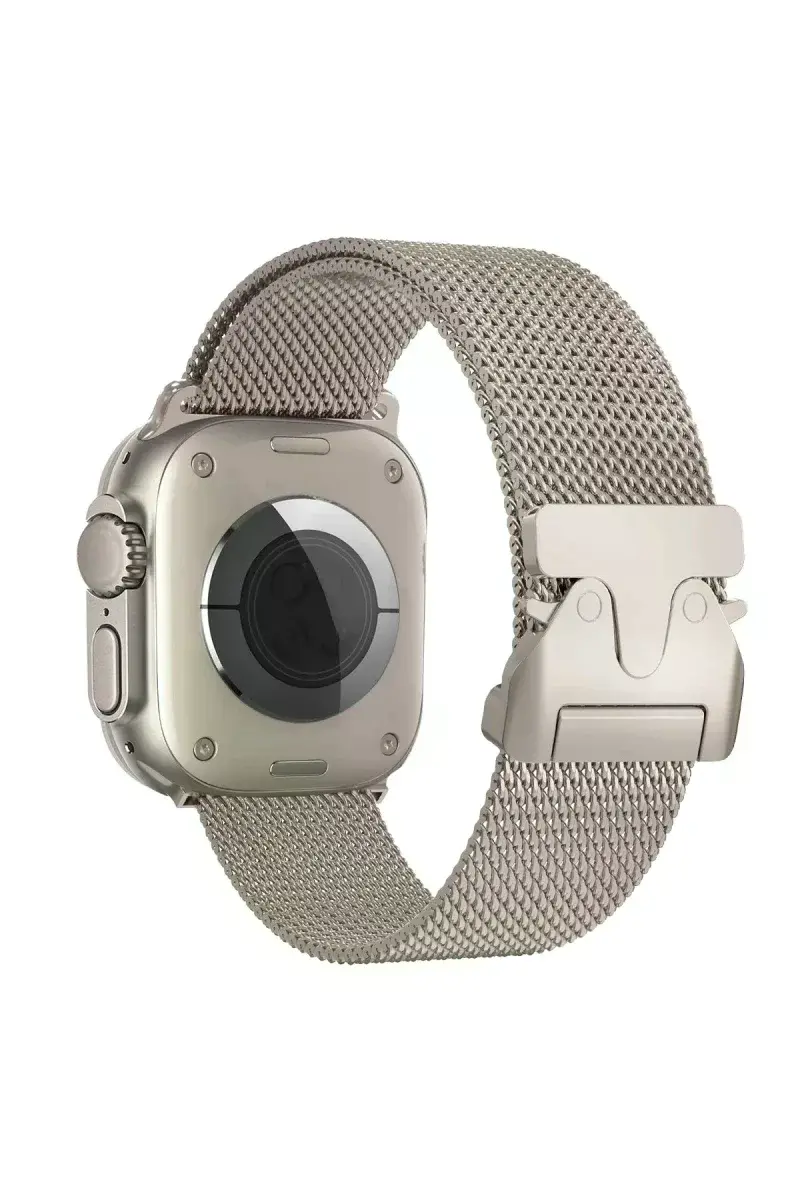 Apple Watch 42mm lano Metal Kordon - Titan Gri