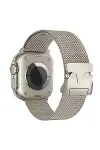 Apple Watch 42mm lano Metal Kordon - Titan Gri-1