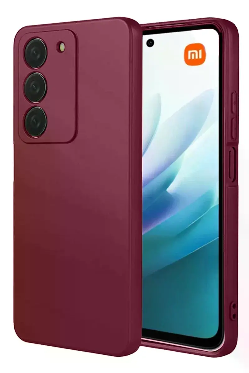 Xiao Red 15 4G First Silikon - Bordo