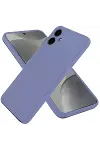 Samsung Galaxy A06 Kılıf First Silikon - Lila-1