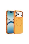 Joko Apple İphone 17 Pro Neksa Magsafe Kapak - Turuncu-1