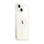 Apple İphone 14 Kılıf Magneticsafe Şeffaf Silikon - Şeffaf-2