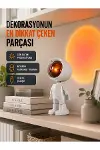 Gün Batımı Efekti Sunan Astronot LED Masa Lambası Yeni Nesil-2