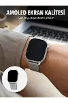 Dokunmatik AMOLED Akıllı Saat Uzun Pil Ömrü ve Sağlık Takip Özellikli-2