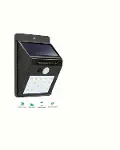 Hareket Sensörlü Solar Lamba | 120° Algılama Açısı, 3-4 Metre Mesafe, Suya Dayanıklı LED-3