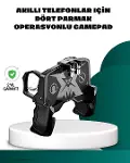 Mobil FPS Oyunlar İçin Dört Parmak Uyumlu Gamepad-1