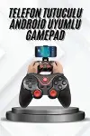 Yeni Nesil X3 Gamepad Android Uyumlu Telefon Tutucu Özellikli Joystick-4