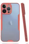 Apple iPhone 14 Pro Max Kılıf Platin Silikon - Pembe-1