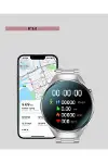 Akıllı Saat Bluetooth Görüşme Destekli – Spor, Sağlık ve Bildirim Özellikli-3