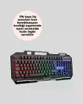 PG8018 LED Aydınlatmalı Mekanik Klavye Mouse – Oyunlarda Üstün Performans-2