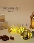 Ramazan Temalı Ay İçinde Secde Eden Adam LED Peri Işığı-7