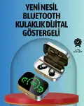 Akıllı Dijital Ekranlı TWS Kulaklık – Uzun Pil Ömrü, Stabil Bağlantı-1