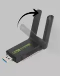 Ultratekno Dual Band WiFi Adaptör – 1200 Mbps, USB 3.0, Çift Antenli, Geniş Kapsama Alanı ve Yüksek-3