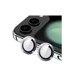 Samsung Galaxy Z Flip 5 Valdez Metal Kamera Lens - Derin Mor-1