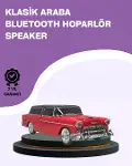 LED Farlı 10W Güçlü Ses Çıkışlı Bluetooth Hoparlör-1