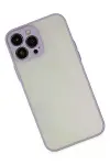 Apple iPhone 14 Pro Max Kılıf Montreal Silikon Kapak - Mor-2