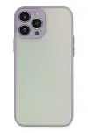 Apple iPhone 14 Pro Max Kılıf Montreal Silikon Kapak - Mor-1