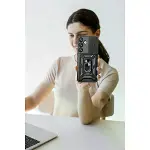 Samsung Galaxy A17 5g Pars Lens Yüzüklü Silikon - Kırmızı-6