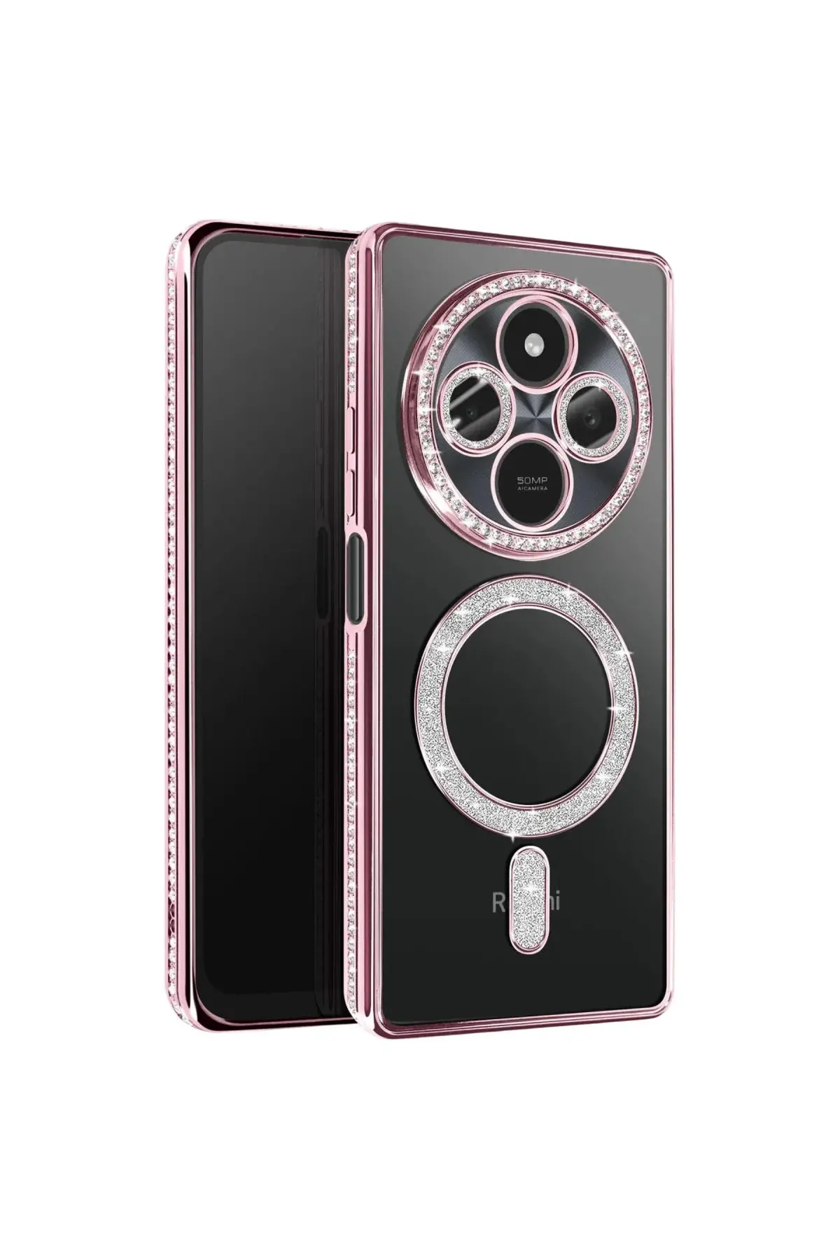 Xiao Red 14c Joke Simli Magneticsafe Kılıf - Pembe