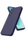 Samsung Galaxy A17 5G Nano içi Kadife Silikon - Lacivert-1