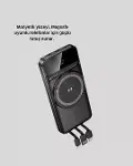 Kablosuz 15W Şarj Destekli 10000 mAh Taşınabilir Powerbank – Hızlı Şarj Özellikli-4