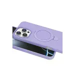 Apple İphone 16 Pro Regal Magsafe Standlı Kapak - Lila-4