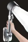 Yeni Nesil Duş Başlığı Paslanmaz Çelik Masaj Etkili Ergonok Tasarım Su Basınçlı-3