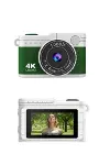1080P HD Mini Dijital Kamera IPS Ekranlı Taşınabilir Fotoğraf Makinesi-6