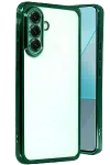Samsung Galaxy A17 5G Razer Lensli Silikon - Yeşil-1