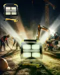 Taşınabilir Solar Şarjlı LED Kamp Feneri 400 LED Süper Parlak Çok Fonksiyonlu Aydınlatma-1