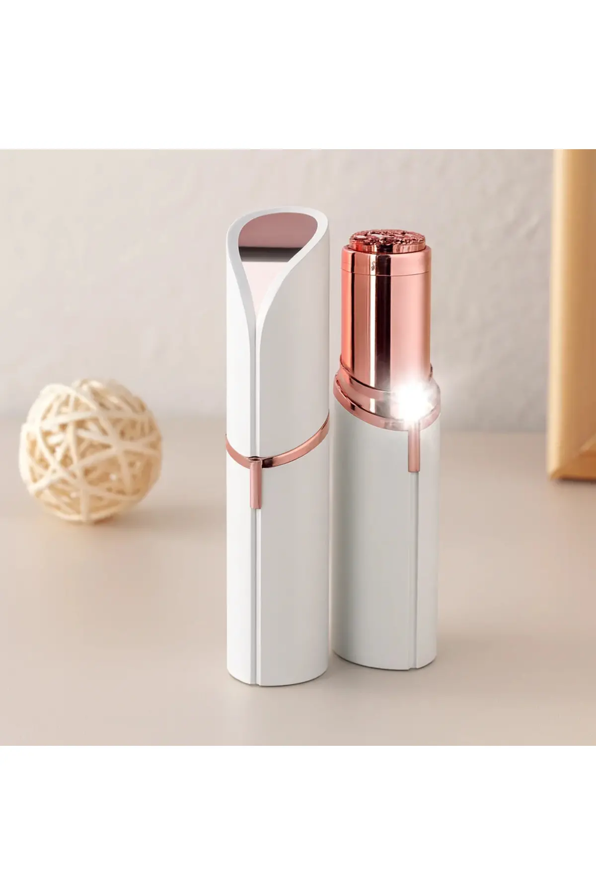 Ruj Modeli USB Şarjlı Yanak Tüy Alma Makinesi