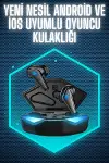Wireless Gang Kulaklık krofonlu Bluetooth Oyuncu Kulaklığı-2