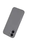 Apple iPhone 16 Plus Kılıf First Silikon - Gri-3